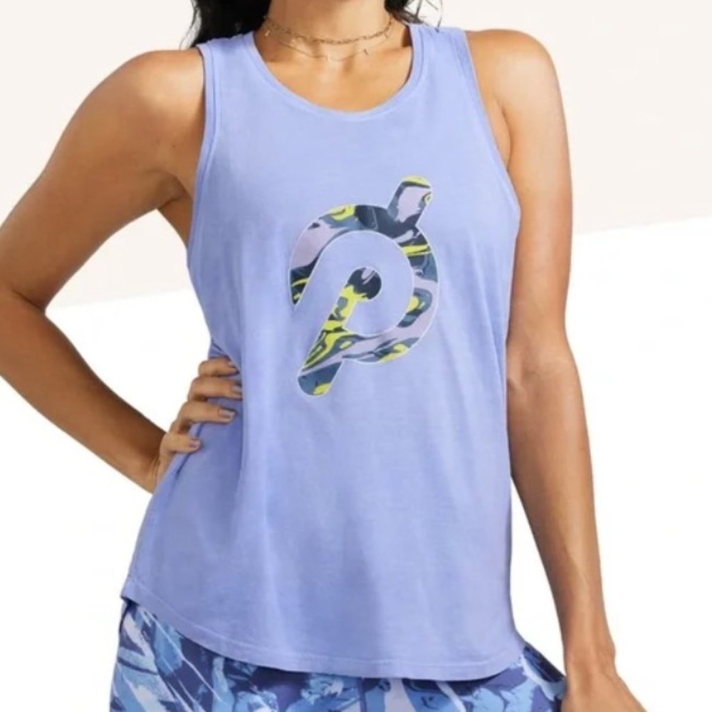 NWT PELOTON Flow Racer Back Logo Tank SZ SMALL